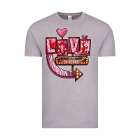 Vintage Zinc Valentine's Day love vacant Vintage Tee - FaDigitalArtStudio