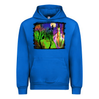 Cobalt halloween background Urban Hoodie - JahusDesignShop