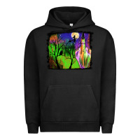 Pigment Black halloween background Urban Hoodie - JahusDesignShop