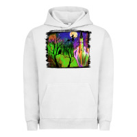 Pigment Lunar Rock halloween background Urban Hoodie - JahusDesignShop