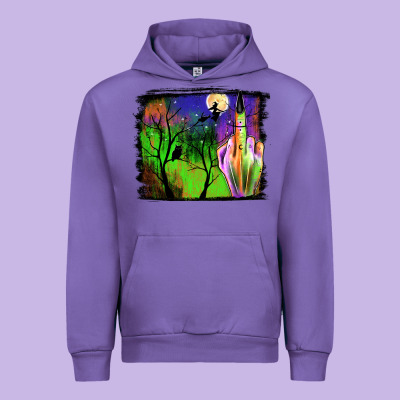Halloween Background Urban Hoodie Designed By Jahusdesignshop