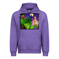 Tulip halloween background Urban Hoodie - JahusDesignShop