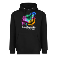 Black transformada por dios Heavyweight Hoodie - JahusDesignShop