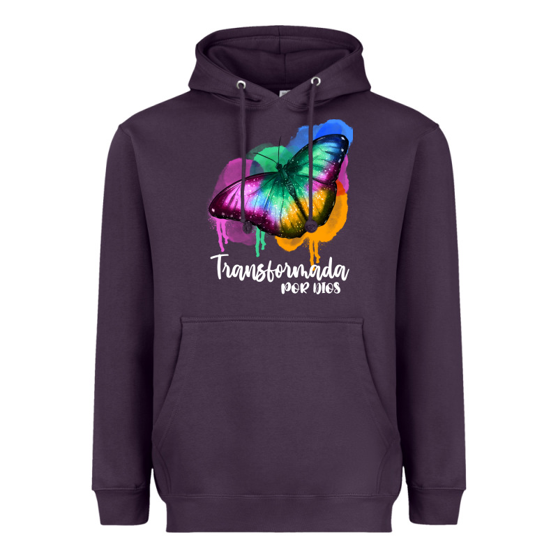 Transformada Por Dios Heavyweight Hoodie by JahusDesignShop | Teevron