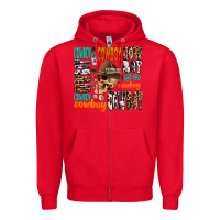 Red cowboy Zipper Hoodie - AdoDesignShop