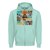 Seafoam cowboy Zipper Hoodie - AdoDesignShop