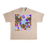 French Oak stars and sunflowers seamless pattern Urban Heavy Tee - FaDigitalArtStudio