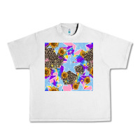 Lunar Rock stars and sunflowers seamless pattern Urban Heavy Tee - FaDigitalArtStudio