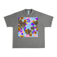 Tornado stars and sunflowers seamless pattern Urban Heavy Tee - FaDigitalArtStudio