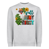 Heather Grey y'all aint right Heavyweight Sweatshirt - AdoDesignShop