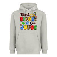 Moon Dust think before you judge Heavyweight Hoodie - JahusDesignShop