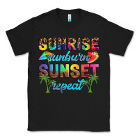 Black sunrise sunburn sunset repeat Classic Tee - Artiststas