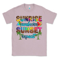Lilac sunrise sunburn sunset repeat Classic Tee - Artiststas
