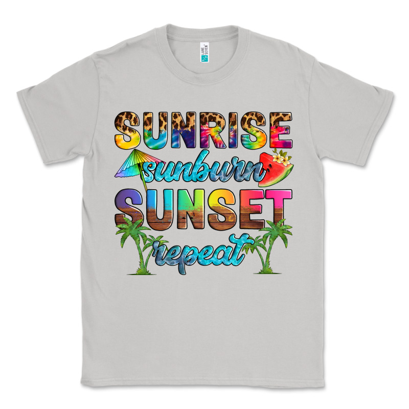 Sunrise Sunburn Sunset Repeat Classic Tee by Artiststas | Teevron