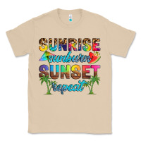 Mushroom sunrise sunburn sunset repeat Classic Tee - Artiststas