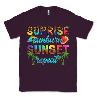 Plum sunrise sunburn sunset repeat Classic Tee - Artiststas