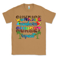 Toasted Coconut sunrise sunburn sunset repeat Classic Tee - Artiststas
