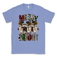 Colony Blue merry and bright Classic Tee - CowGirlArtShop