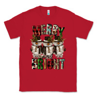 Red merry and bright Classic Tee - CowGirlArtShop