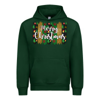 Forest Green merry christmas Urban Hoodie - JahusDesignShop