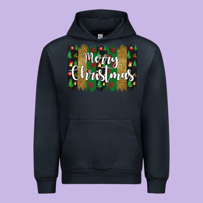 Merry Christmas Urban Hoodie Designed By Jahusdesignshop