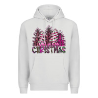 Dove Grey Merry Christmas Premium Hoodie - SublimationCraftShop