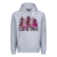 Heather Grey Merry Christmas Premium Hoodie - SublimationCraftShop