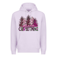 Lilac Merry Christmas Premium Hoodie - SublimationCraftShop