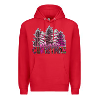 Red Merry Christmas Premium Hoodie - SublimationCraftShop