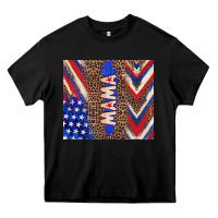 Black American mama Heavy Core Tee - TumblerDesignByShophia
