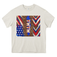 Cream American mama Heavy Core Tee - TumblerDesignByShophia