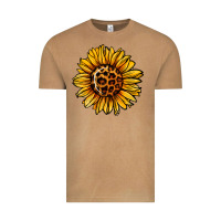 Vintage Camel sunflower leopard Vintage Tee - Jasminsmagicworld