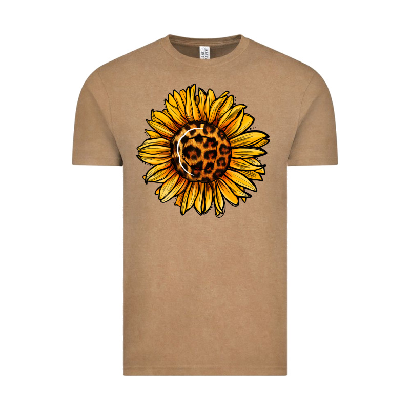 Sunflower Leopard Vintage Tee by Jasminsmagicworld | Teevron