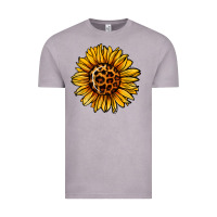 Vintage Zinc sunflower leopard Vintage Tee - Jasminsmagicworld