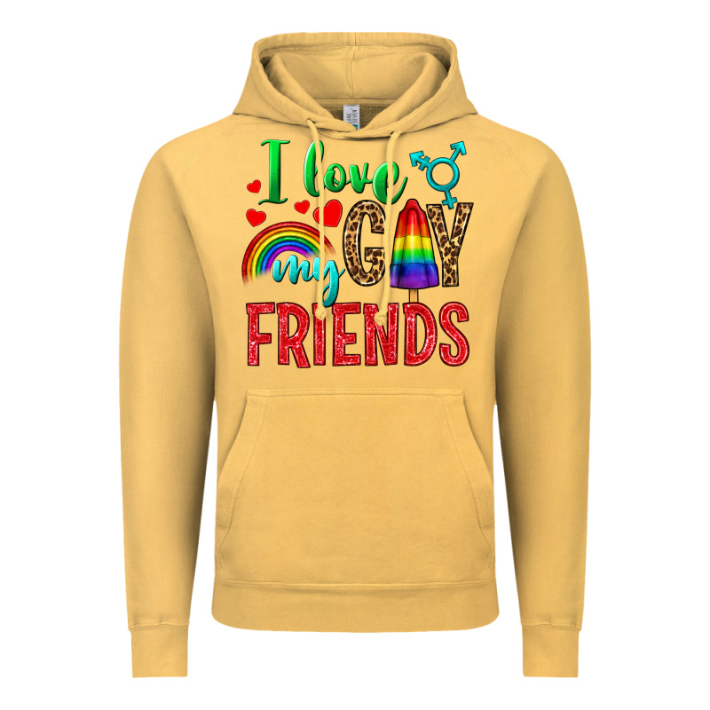 I Love My Gay Friends Vintage Hoodie by BundleAndBundleShop | Teevron