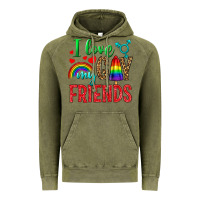 Vintage Olive I Love My Gay Friends Vintage Hoodie - BundleAndBundleShop