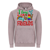 Vintage Zinc I Love My Gay Friends Vintage Hoodie - BundleAndBundleShop