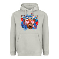 Moon Dust western america cow Heavyweight Hoodie - JahusDesignShop