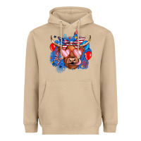 Mushroom western america cow Heavyweight Hoodie - JahusDesignShop