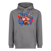 Storm western america cow Heavyweight Hoodie - JahusDesignShop