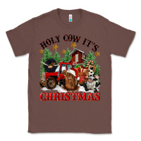 Chestnut holy cow its christmas Classic Tee - CowGirlArtShop
