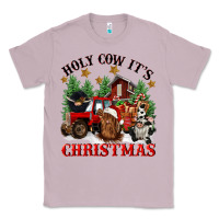 Lilac holy cow its christmas Classic Tee - CowGirlArtShop