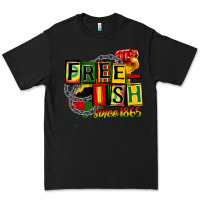 Black free ish since 1865 Premium Tee - CowGirlArtShop