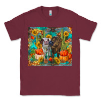 Burgundy fall heifer cows Classic Tee - RanaPortraitStore