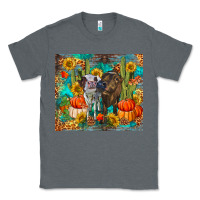 Charcoal Heather fall heifer cows Classic Tee - RanaPortraitStore