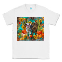 White fall heifer cows Classic Tee - RanaPortraitStore