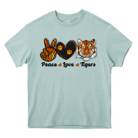 Arona peace love tigers Heavy Core Tee - RanaPortraitStore