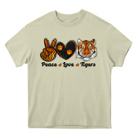 Mossy peace love tigers Heavy Core Tee - RanaPortraitStore