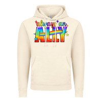 Vintage Artic Always An Ally Pride LGBTQ Vintage Hoodie - BundleAndBundleShop