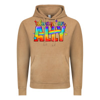 Always An Ally Pride Lgbtq Vintage Hoodie | Teevron